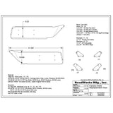 Peterbilt Flat Top 11" Factory Style Visor