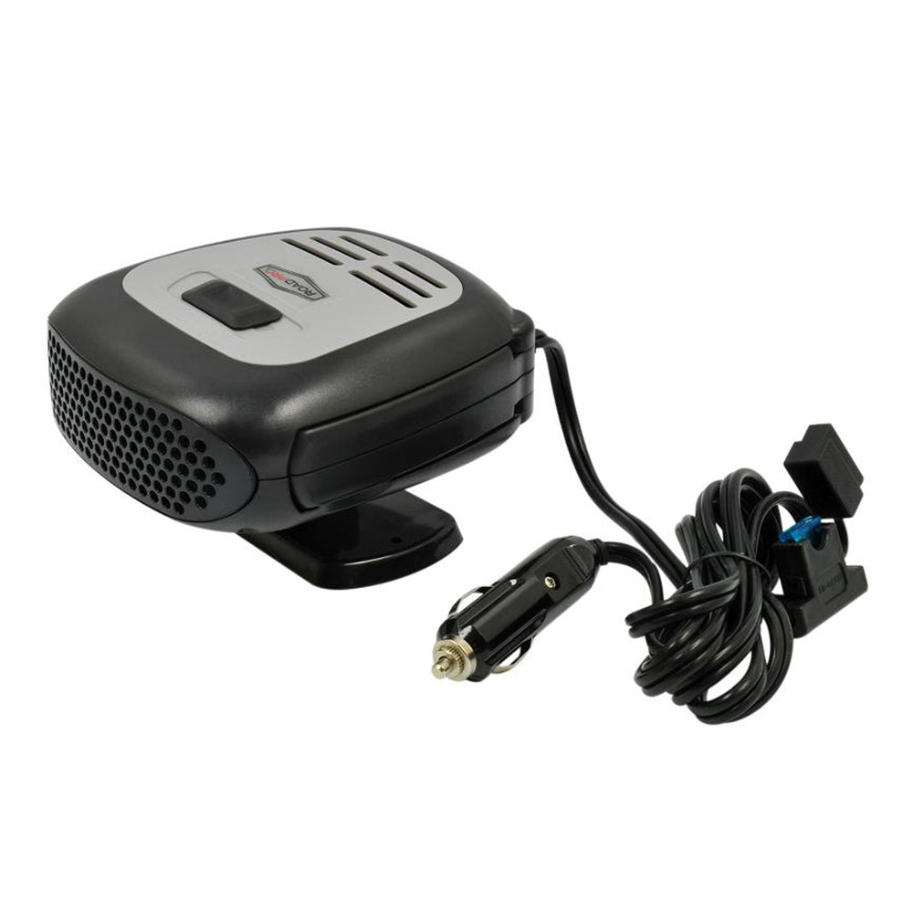 RoadPro 12-Volt Heater & Fan with Swing-Out Handle
