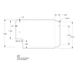 Peterbilt 379 Wide Rectangular Cowl Extension