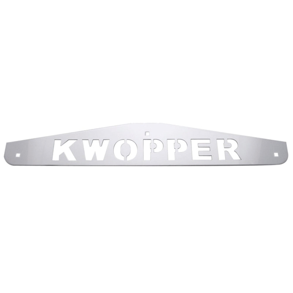 Chrome KWOPPER Mud Flap Weight 4" x 24" (EA)