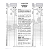2-in-1 Driver's Daily Log Book w/DVIR (Carbonless)