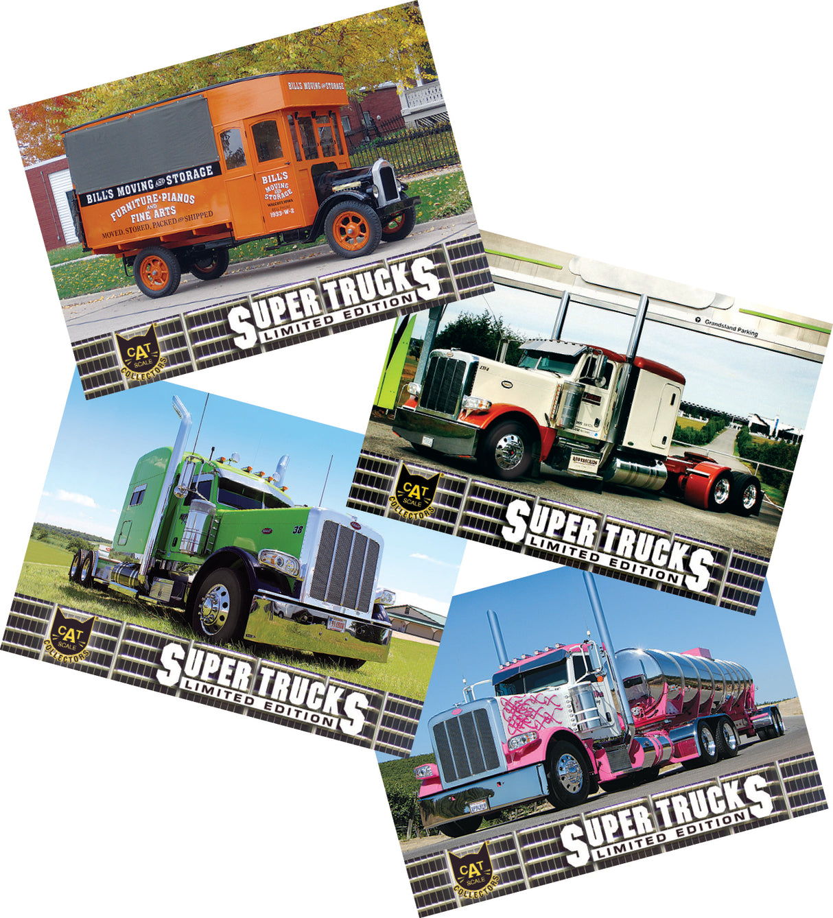Series 14 CAT Scale Super Trucks Card Set