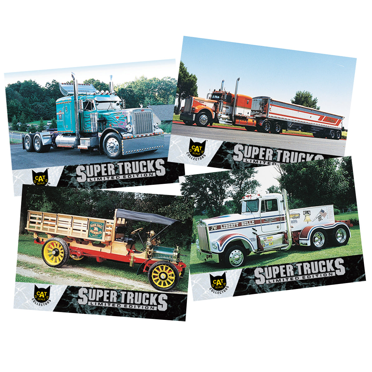 Series 4 CAT Scale Super Trucks Card Set