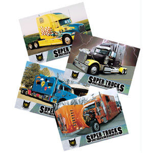 super trucks limited edition cards Series 5 CAT Scale Super Trucks Card Set