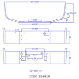 FL Century 2005-07, Columbia 2004-07 18" Bumper