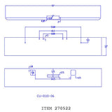 FL Classic XL Day Cab 18" Texas Square Bumper