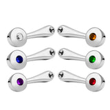 3/8" Square Adapter Chrome Jeweled Window Crank