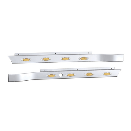 Peterbilt 589 cab panels with four M5 leds and block heater cutout