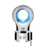 Chrome Charlotte Gearshift Knob with LED for 9/10 Speed Adapters