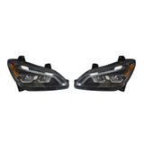 Kenworth T680 2022+ Blackout Headlight With Sequential Turn Signal