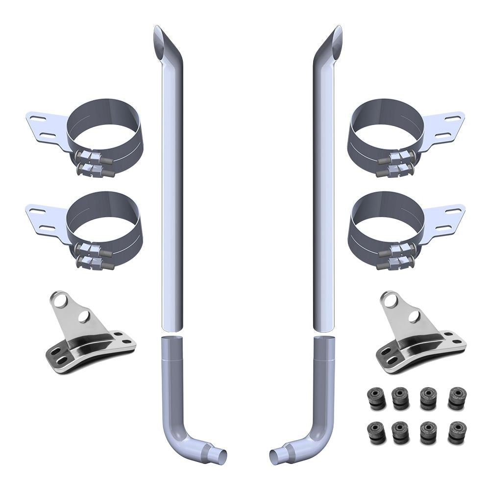 Peterbilt 379, 389 6" x 96" Boilermaker Exhaust Kit