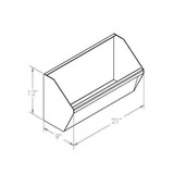 21" Aluminum Load Chain Tray Holder