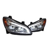 Kenworth T680 2022+ Chrome Headlight With Turn Signal