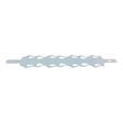 26" Peterbilt 14 gauge stainless steel flame fuel tank replacement straps for semi trucks