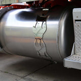 24" Kenworth 14 Gauge Stainless Steel Flame Fuel Tank Replacement Straps