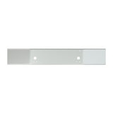 14" KW T800, T880 2004+ Opened End Chrome Bumper with Tow Holes
