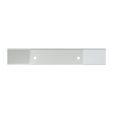 14" KW T800, T880 2004+ opened end chrome bumper with tow holes