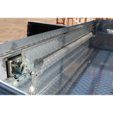 70"L x 16"D x 20"W Full-Size Pickup Truck Crossbody Box - Gloss Aluminum Finish