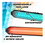 XKMax LED Grill Light Bar Strip
