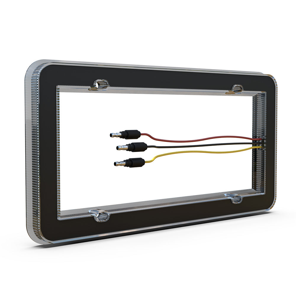 Halo License Plate Light