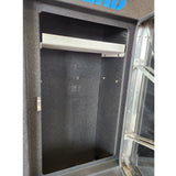70"H x 80"W 300 Series 3 Door Stainless and Poly Layer Cab Rack