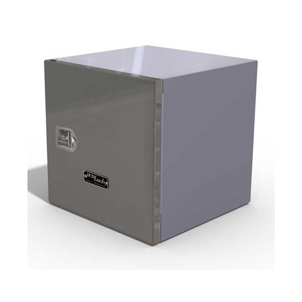 24" x 24" x 24" Aluminum Single Door Box - Driver Side