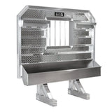 86" x 68" Cab Rack with Jail Window and Chain Tray