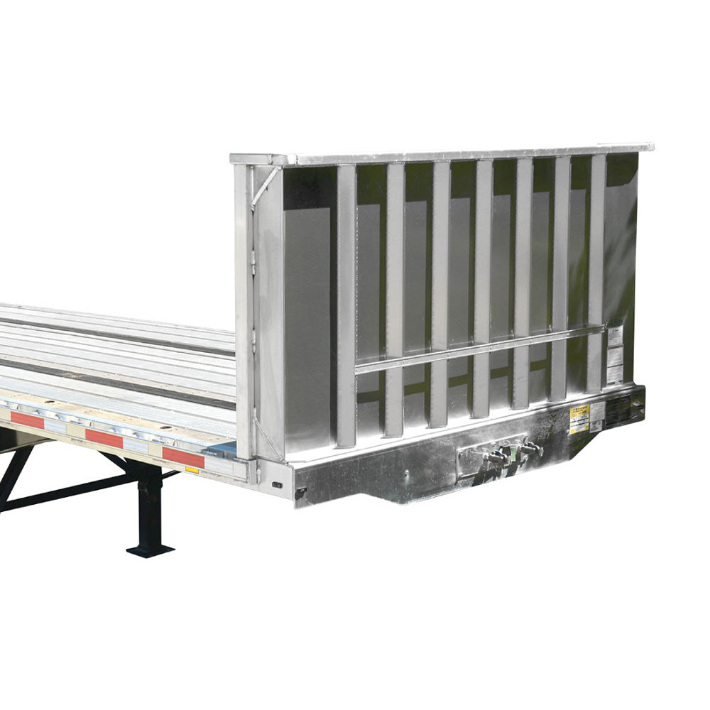 102" X 60" Aluminum 10" Wrap Around Bulkhead