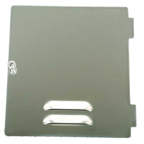 Peterbilt stainless steel fuse compartment door for semi trucks