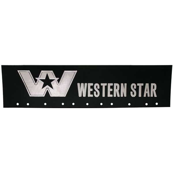24" x 6" Western Star Quarter Fender Mud Flap (EA)