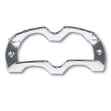5.5" x 2" Chrome Plastic Marker Light Lens Guard