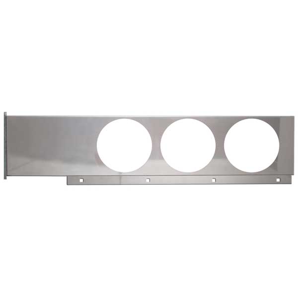 Stainless Steel Two-Piece Rear Light Bar Shells
