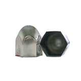 1-1/2" Stainless Steel Bullet Nut Cover - Push On