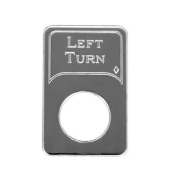 KENWORTH LEFT TURN SWITCH PLATE