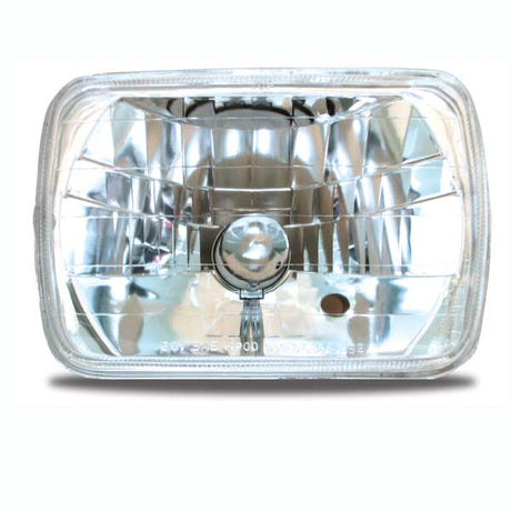 7 7/8" X 5 5/8" headlamp with H4 bulb