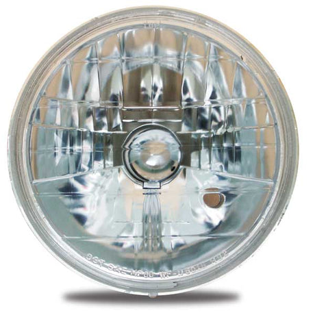 7" Round headlamp with H4 bulb