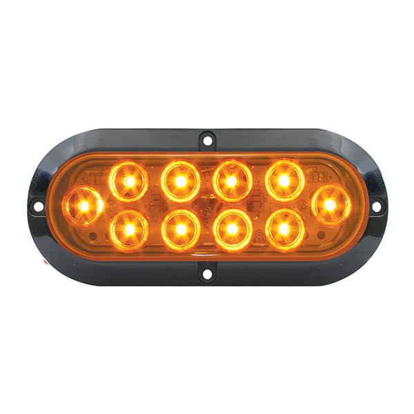 10 LED Surface Mount Oval Mega Light