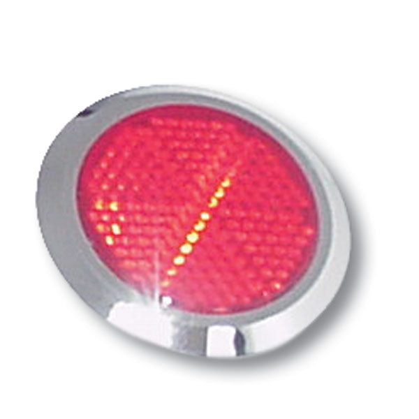 2-1/8" Reflector with Chrome Trim