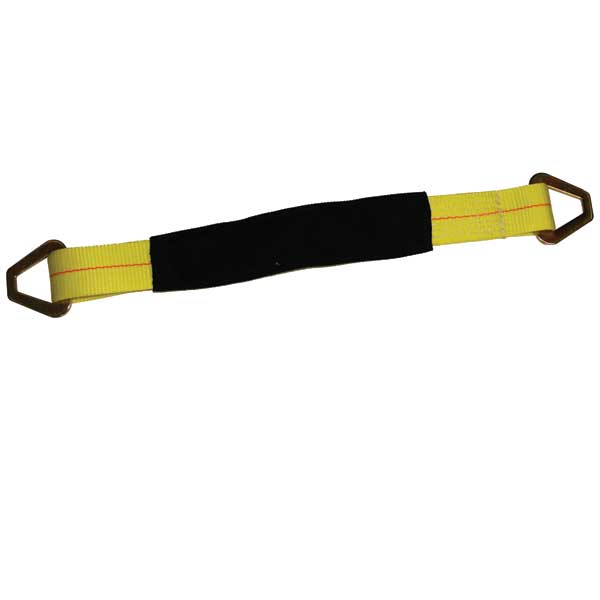 Axle Strap with D Rings 2" x 24"