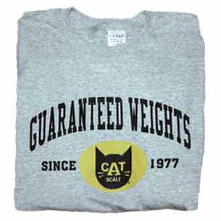 CAT Scale Guaranteed Weights Long Sleeve T-shirt