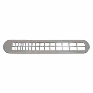 Peterbilt chrome defroster vent cover for semi trucks (variant 2)