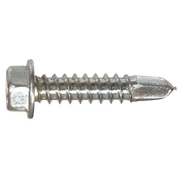 10-16 x 1 Hex Self-Drilling Screw with Washer Head