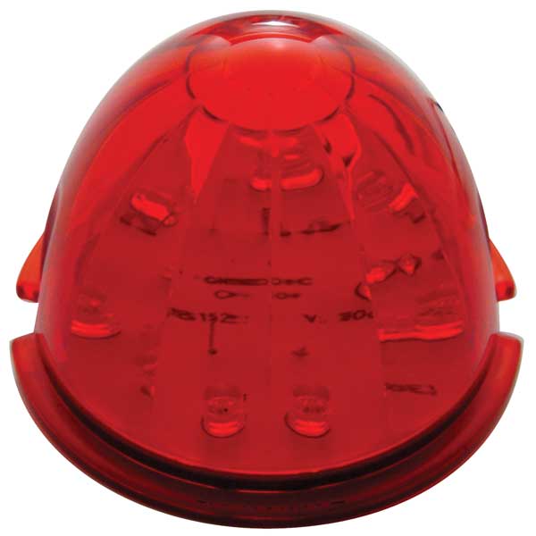3" Red 17 LED Watermelon Cab Light
