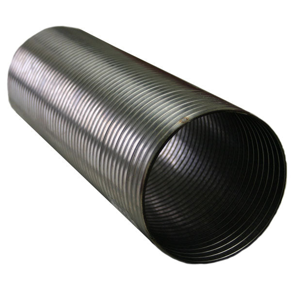 4" x 12" Stainless Steel Flexible Hose