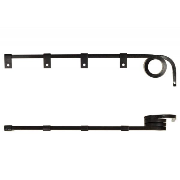 29" Straight Square Bar Mud Flap Hanger