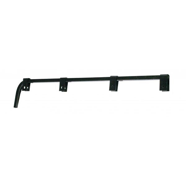 Black Straight Mud Flap Hanger Without Coil