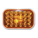 5-5/16" x 3-7/16" 24 LED Pearl Rectangular Light