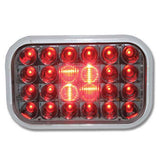 5-5/16" x 3-7/16" 24 LED Pearl Rectangular Light