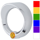 Freightliner Century, Coronado, Columbia Gauge Bezel with Visor and Jewel