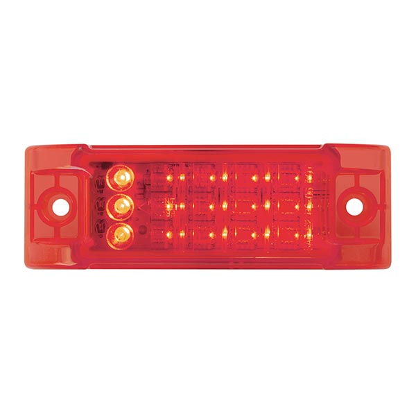 Rectangular Marker and Turn Signal LED Light